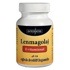 Interherb INTERHERB LENMAGOLAJ KAPSZULA 48 db vitamin és táplálékkiegészítő