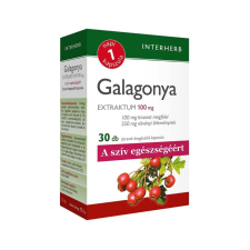 Interherb Kft. Interherb Galagonya extraktum kapszula 30x vitamin és táplálékkiegészítő