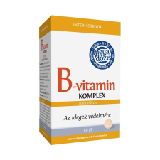 Interherb Kft. Interherb Vital B vitamin Komplex filmtabletta 60x vitamin és táplálékkiegészítő
