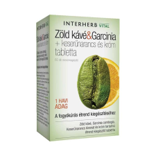 Interherb Kft. Interherb Vital Zöld kávé&Garcinia tabletta 60x vitamin és táplálékkiegészítő