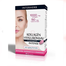 Interherb Kollagén & Hyaluronsav Intense 30 db tabletta vitamin és táplálékkiegészítő
