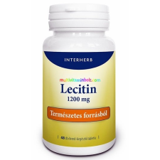 Interherb Lecitin 1200 mg 48 db lágyzselatin kapszula - Interherb vitamin és táplálékkiegészítő