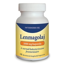  INTERHERB LENMAGOLAJ KAPSZULA vitamin és táplálékkiegészítő