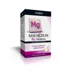 Interherb Magnézium + B6-Vitamin tabletta 30db vitamin és táplálékkiegészítő