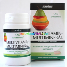 Interherb Multivitamin &amp; Multiminerál 30 db filmtabletta, multivitamin, 1 havi adag - Interherb vitamin és táplálékkiegészítő
