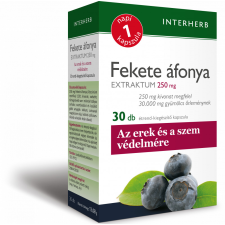  Interherb napi1 fekete áfonya extraktum 250mg 30 db gyógyhatású készítmény