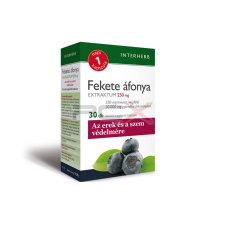  Interherb napi 1 fekete áfonya extraktum kapszula 30db vitamin és táplálékkiegészítő