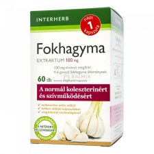 Interherb "Napi 1" Fokhagyma extraktum 100 mg kapszula 60 db vitamin és táplálékkiegészítő