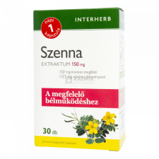 Interherb Napi 1 Szenna extraktum kapszula 150 mg 30 db vitamin és táplálékkiegészítő