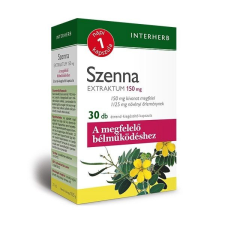 INTERHERB NAPI 1 SZENNA EXTRAKTUM KAPSZULA 30DB vitamin és táplálékkiegészítő
