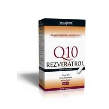 Interherb q10 rezveratrol kapszula 30 db gyógyhatású készítmény