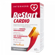 Interherb ReStart Cardio tabletta 60 db vitamin és táplálékkiegészítő