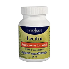 Interherb Vital Lecitin kapszula 48db vitamin és táplálékkiegészítő