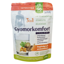 Interherb XXL Gyomorkomfort 3in1 italpor - borsmenta ízű 270g vitamin és táplálékkiegészítő