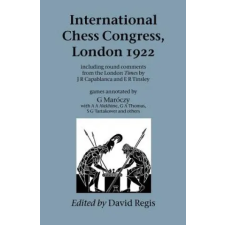  International Chess Congress, London 1922 – David,Regis idegen nyelvű könyv