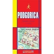 Intersistem Podgorica térkép Intersistem 1:10 000 2010 térkép