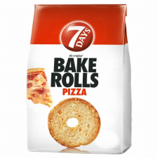 INTERSNACK MAGYARORSZÁG KFT 7DAYS Bake Rolls pizza ízű kétszersült 80 g előétel és snack