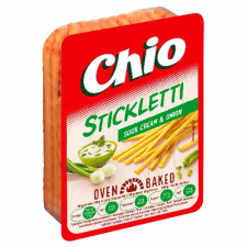 INTERSNACK MAGYARORSZÁG KFT Chio Stickletti hagymás-tejfölös pálcika 80 g előétel és snack