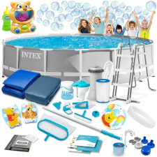 Intex 427x107cm Fémvázas medence szett, kiegészítőkkel (26720) medence