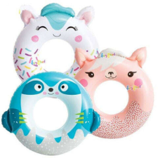 Intex : Cuki Állatos Beülõ Karika 3 szín 76cm úszógumi, karúszó