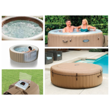 Intex Masszázsmedence, 6 személyes Mobil Jacuzzi PureSpa Bubble by INTEX 28428 medence kiegészítő
