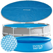  Intex napkollektoros medencetakaró 244 cm medence kiegészítő