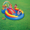Intex Szivárvány kétkörös játszó medence 297 x 193 x 135 cm (57453)
