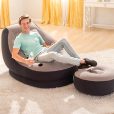 Intex "Ultra Lounge Relax" 68564NP felfújható szék puffal bútor