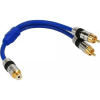 Intos InLine 4043718078905 audio kábel 0,25 M 2 x RCA RCA Kék (89927P)
