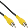Intos InLine 89937 kompozit videó kábel 2 M RCA Fekete (89937)