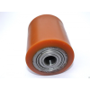 Intra Ø 80x90 mm görgő raklapemelő, raklapmozgató béka uretán. Átmérő: 80 mm Szélessége: 90 mm Tengely: 20 mm
