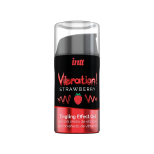 Intt Vibration! - folyékony vibrátor - eper (15ml) potencianövelő