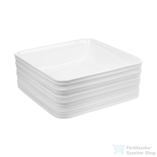 Invena AKTE 38x38 cm-es mosdótál,fehér CE-54-K01-C szaniter