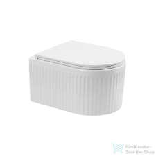 Invena GLAMOUR perem nélküli fali WC ülőkével, CE-92-001-L szaniter