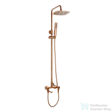 Invena GLAMOUR zuhanyrendszer kádtöltő csapteleppel,réz AU-05-B14-V csaptelep