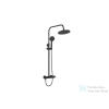Invena KALITEA zuhanyrendszer 22,4 cm-es esőztetővel,matt fekete AU-72-004-V
