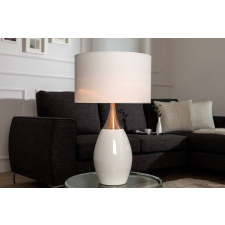 INVICTA Asztali lámpa Aaria 60 cm fehér világítás