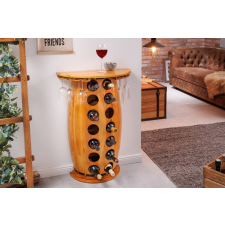 INVICTA Bortartó Winebar 84 cm fenyő bútor