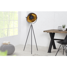 INVICTA Design állólámpa STAGE 145 fekete arany világítás