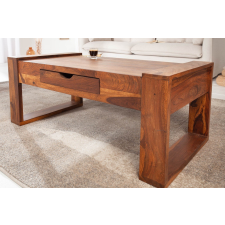 INVICTA Design dohányzóasztal Caliana 100 cm Sheesham bútor