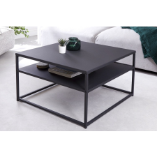 INVICTA Design dohányzóasztal Damaris 70 cm fekete bútor