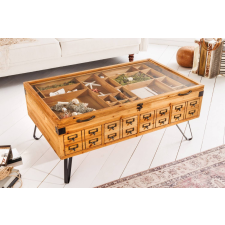 INVICTA Design dohányzóasztal Eisley II 100 cm fenyő bútor