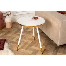 INVICTA Design dohányzóasztal Laney 45 cm fehér bútor