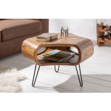 INVICTA Design dohányzóasztal Lorelei 70 cm sheesham bútor