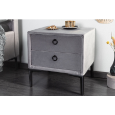 INVICTA Design éjjeliszekrény Gallia ezüstszürke bútor