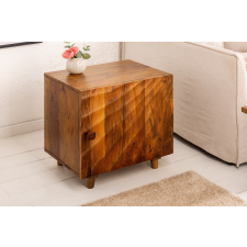 INVICTA Design éjjeliszekrény Shayla 50 cm barna mangó bútor