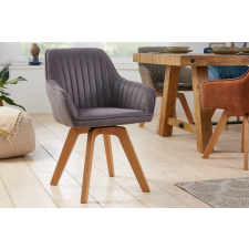 INVICTA Design forgószék Gaura vintage szürke bútor