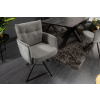INVICTA Design forgószék Maddison II világosszürke