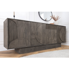 INVICTA Design komód Modéco 170 cm szürke mangó bútor