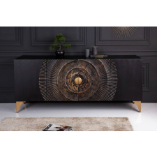 INVICTA Design komód Venetia 177 cm fekete-arany bútor
